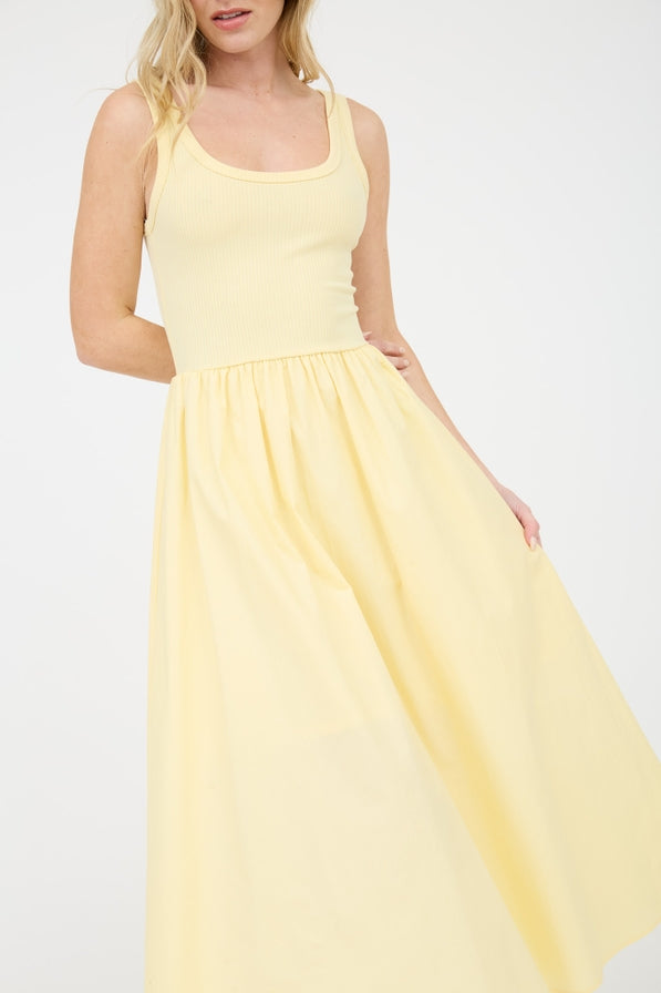 Blu Pepper Tank Midi Dress