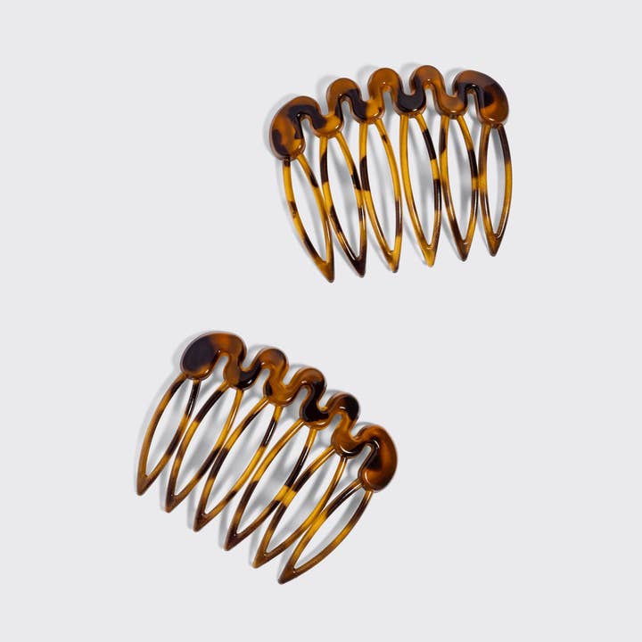 Kitsch Recycled Plastic French Hair Combs