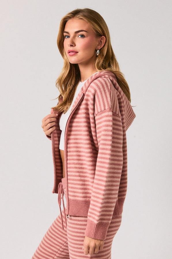 Le Lis Striped Sweater Set