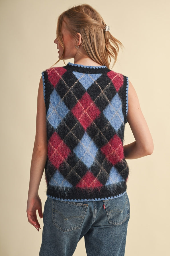 Argyle Sweater Vest
