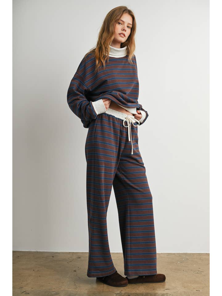 Buttermelon Stripe Knit Set