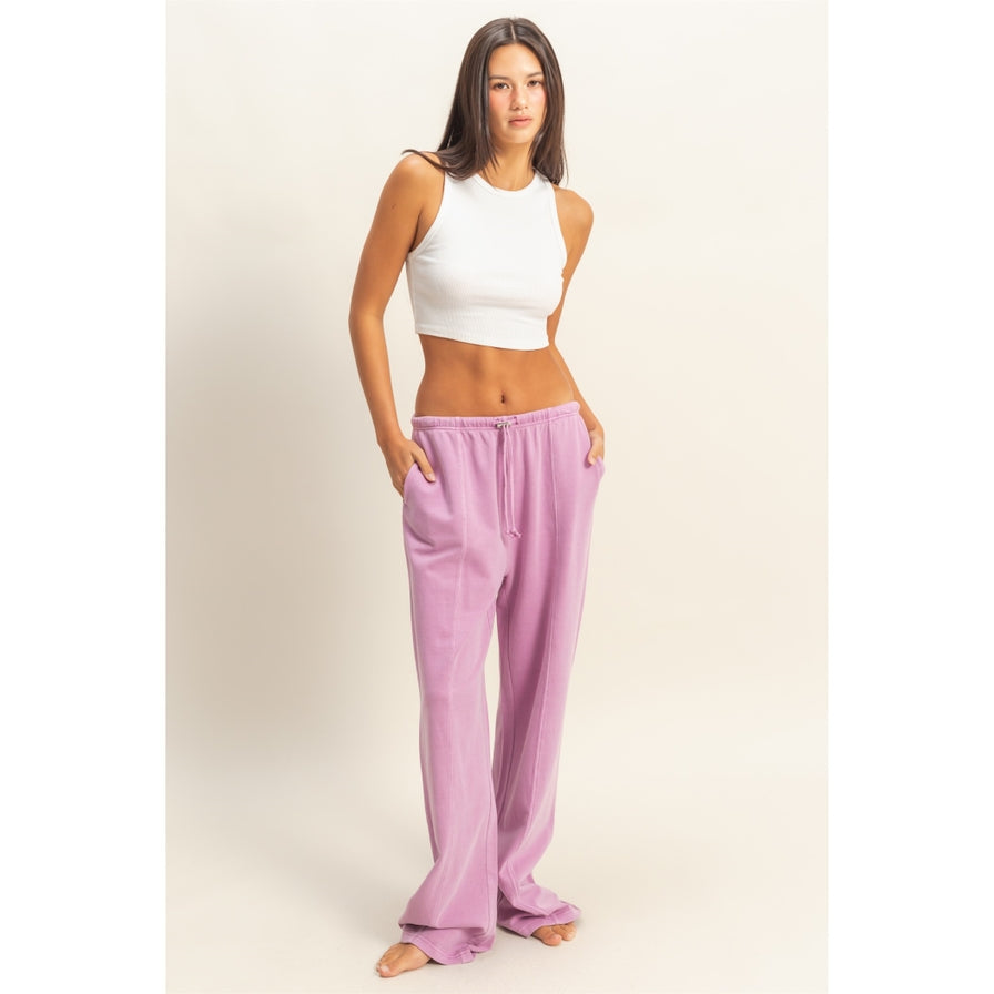 HYFVE Basics High Waisted Drawstring Pants