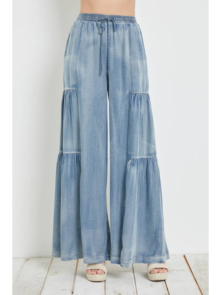 Mustard Seed Wide Leg Pants Raised By The South