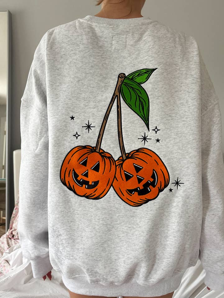 Sunkissed Coconut Pumpkin Cherries Sweatshirt