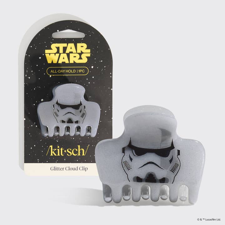 Kitsch x Star Wars Stormtrooper Glitter Cloud Clip