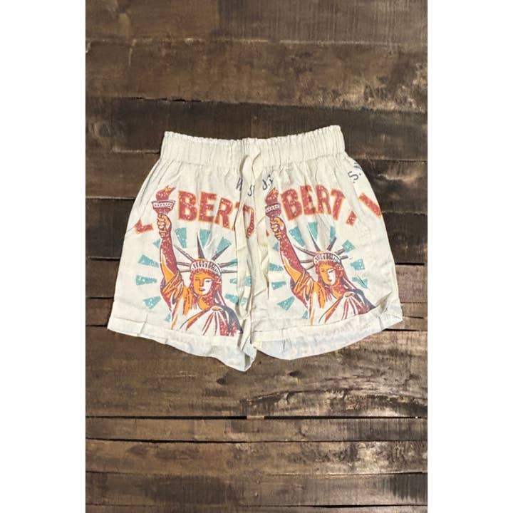 Jaded Gypsy Local Fair Shorts - Liberty