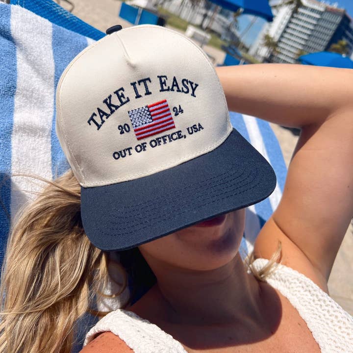 Kenz Kustomz Take It Easy Vintage Trucker Hat