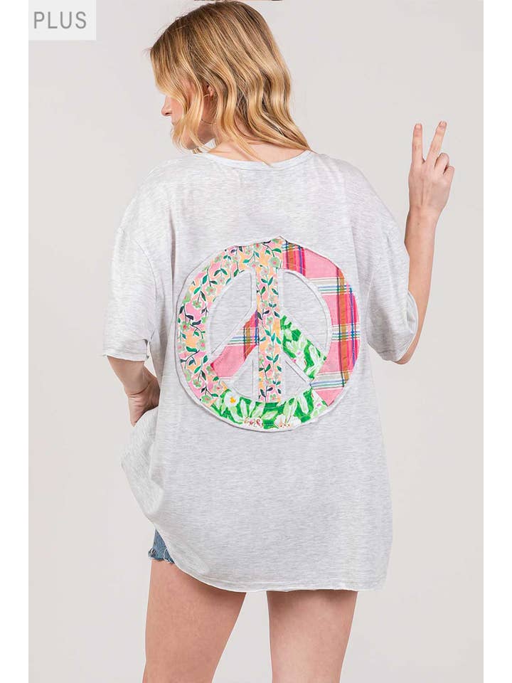 Sage + Fig Cotton Peace Tee