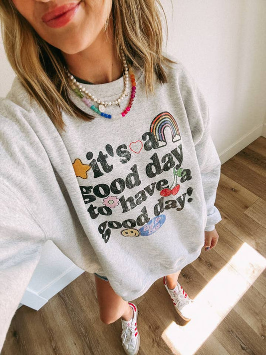 Etta & East Good Day Sweatshirt
