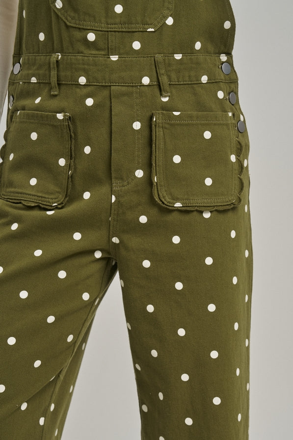 BON Polka Dot Overalls