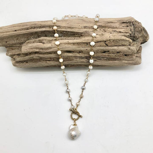 Baroque Freshwater Pearl Necklace
