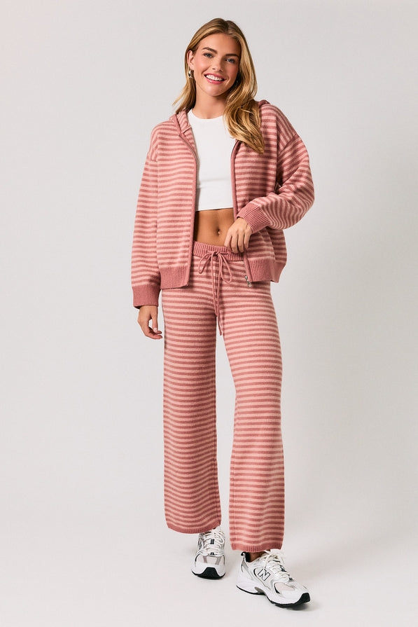 Le Lis Striped Sweater Set