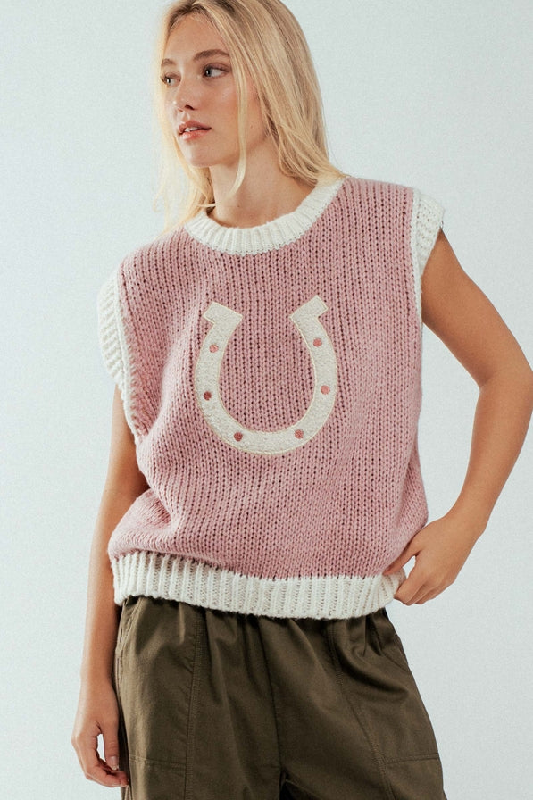 Urban Daizy Horseshoe Knit Vest