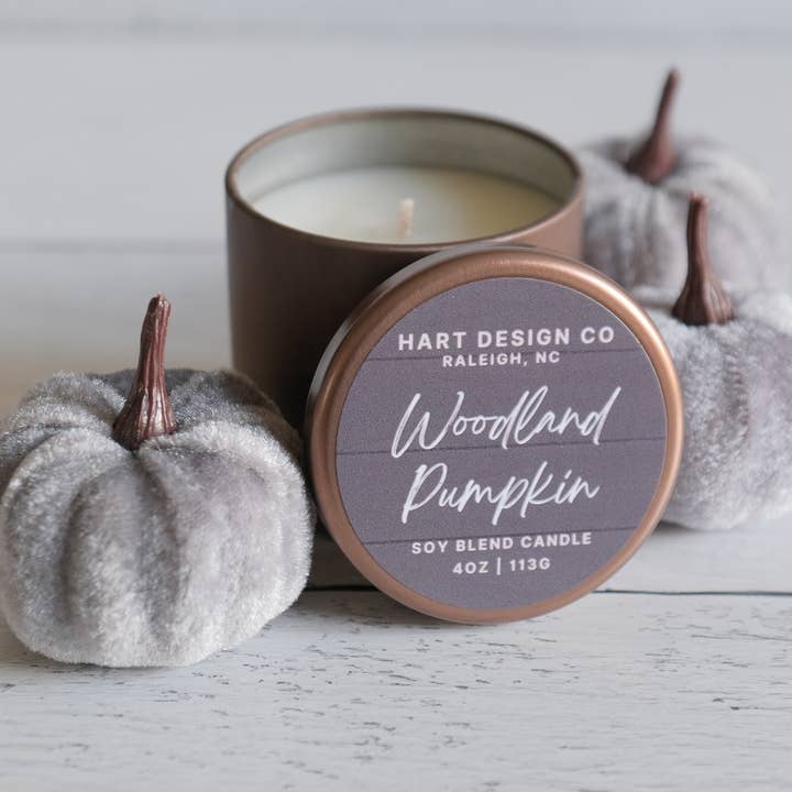 Woodland Pumpkin 4oz Candle