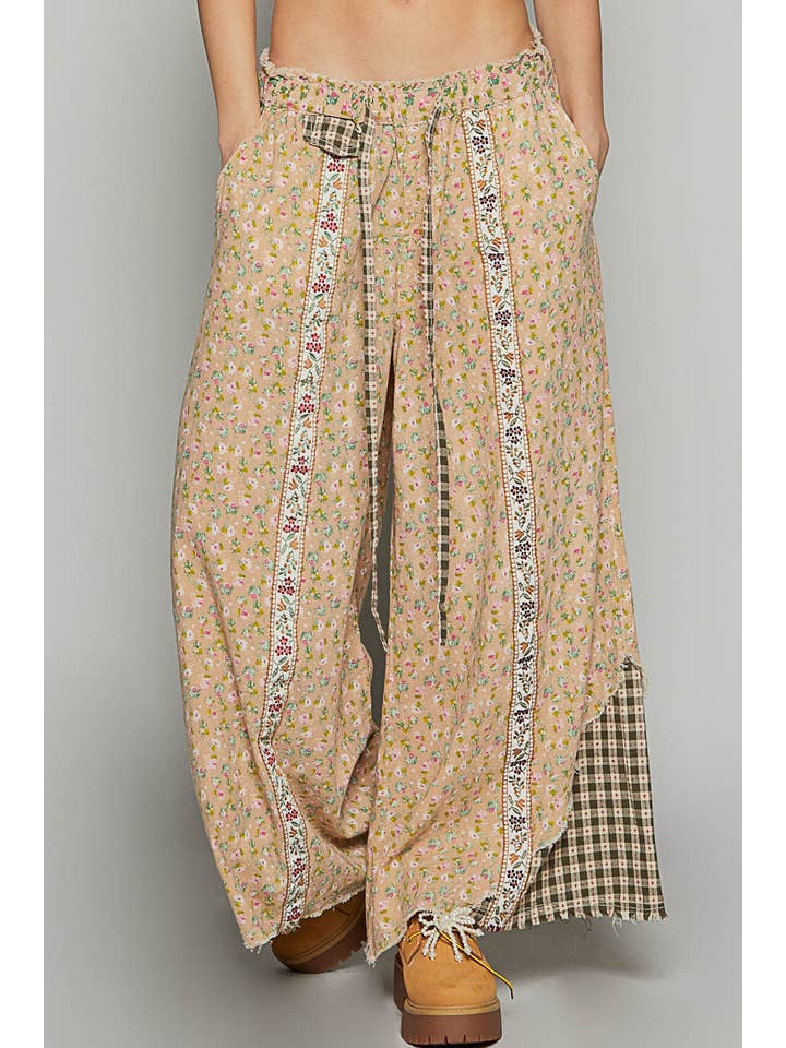 POL Panel Print Pants
