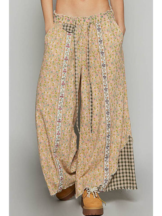 POL Panel Print Pants