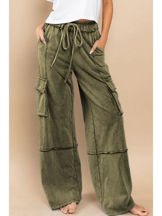 Ces Femme French Terry Cargo Pants