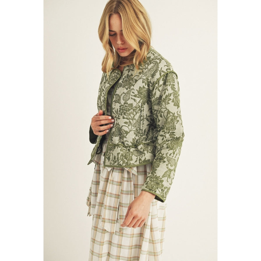 Storia Floral Padded Jacket