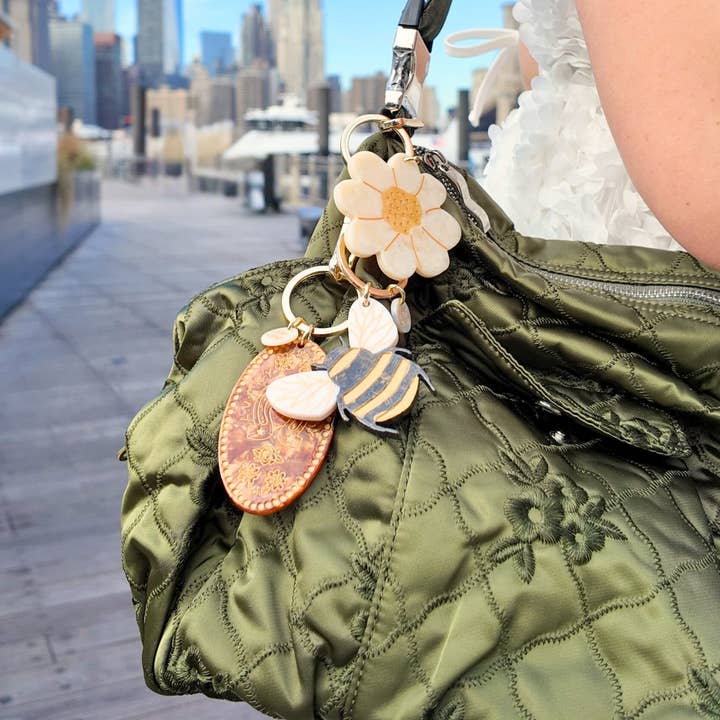 Solar Eclipse Lucky Penny Bag Charm