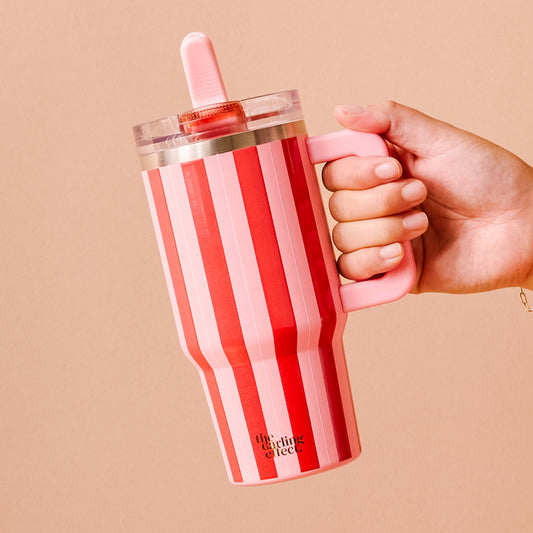 Peppermint Stripes 20oz Tumbler