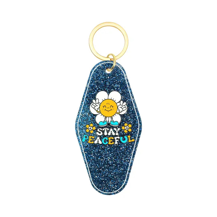 Vintage Motel Keychain