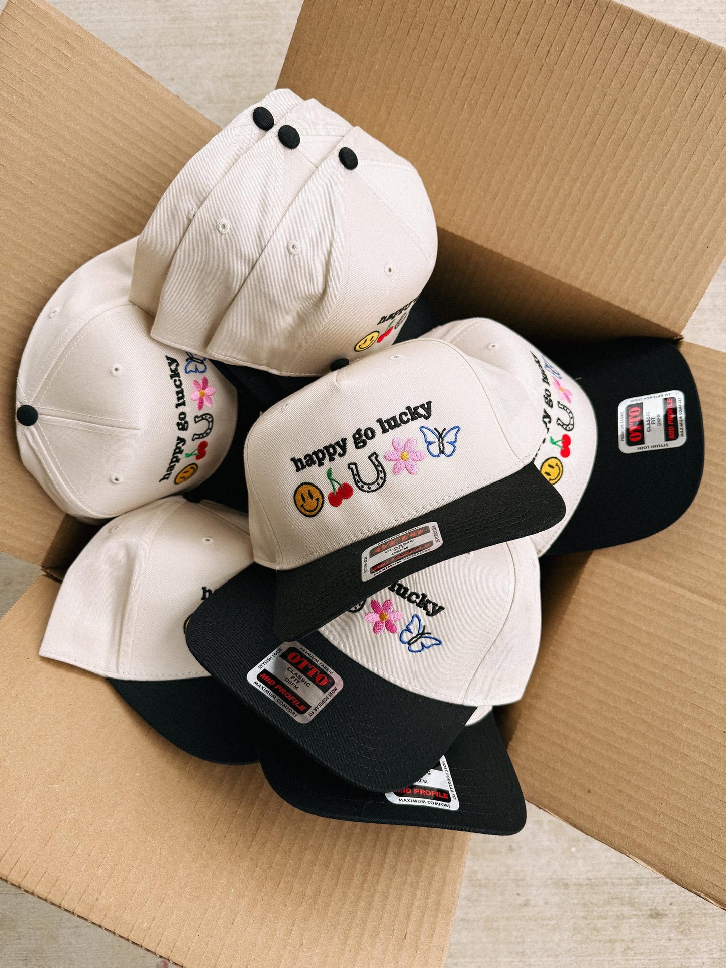 Etta & East Happy Go Lucky Trucker Hat