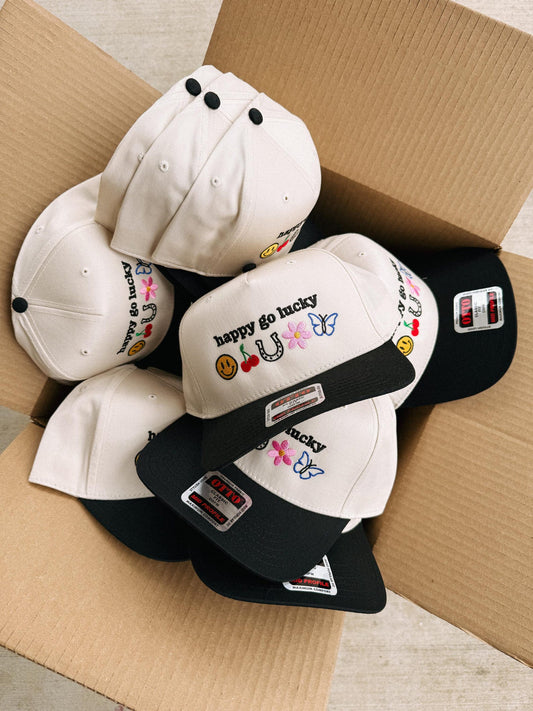 Etta & East Happy Go Lucky Trucker Hat