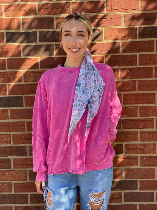 Bucketlist Mineral Washed Sweatshirt